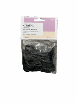 Diane elastic bands black 250pk