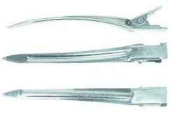 Duck bill clips aluminium 12pk