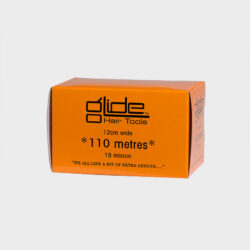 Glide hair tools foil on a roll 110m 18mic