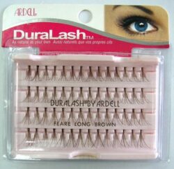 Ardell duralash flare long brown lashes