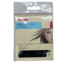 Solida hairnet black 2pk