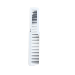 Diane 8'' flat top comb white