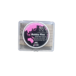 555 bobby pins matt gold 2inch 80g