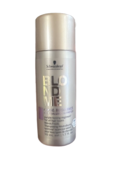 Schwarzkopf blonde me cool blondes neutralizing shampoo 50ml